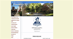 Desktop Screenshot of caldwell-nj.com